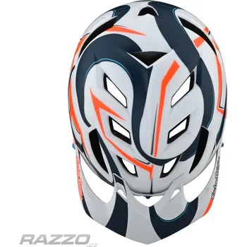 Helma na motorku Náhradní kšilt TroyLeeDesigns A1 Youth Visor Welter White Marine