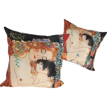 Polštář Carmani® Carmani - Polštář G. Klimt, Mateřská láska - 50*50 cm