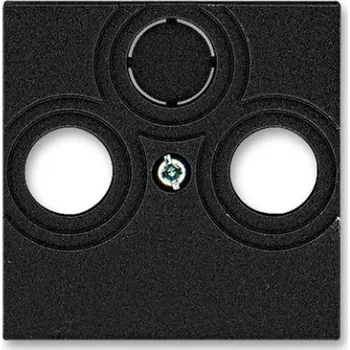 vypínač ABB Levit M kryt zásuvky televizní onyx 5011H-A00300 63