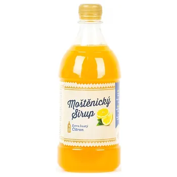 Moštěnický sirup citrón 700 ml