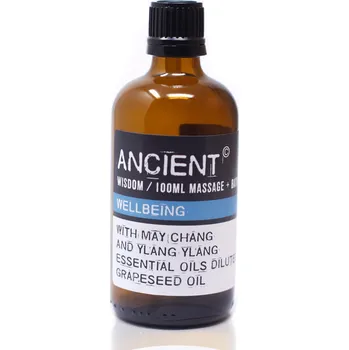 Vonný olej Ancient Wisdom Aroma olej pro masáže a do koupele Pro zdraví (směs), 100 ml