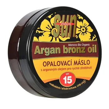 Přípravek na opalování Vivaco Sun Argan Bronz Oil SPF15 200 ml