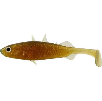 Nástraha Gumová nástraha Westin Stanley the Stickleback 5,5cm Motoroil Gold (1ks)