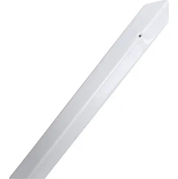 Stavební materiál Ochranný roh na zdivo 1500 x 40 mm, alu bílý