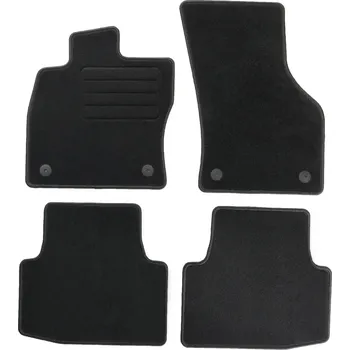 autokoberec Koberce textilni VW Polo VI AW 2017- Barva: ČERNÁ