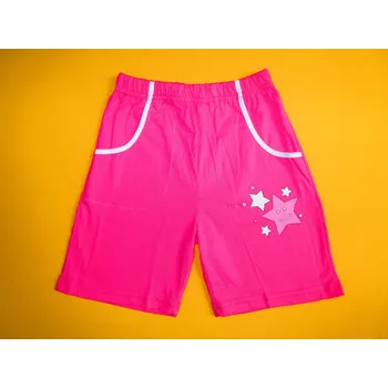 Chlapecké kraťasy Arex, ČR Bavlněné kraťasy s potiskem 1 Barva: růžová, Velikost: 110