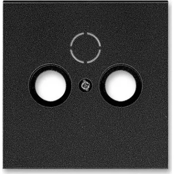 vypínač ABB Neo Tech kryt zásuvky televizní onyx 5011M-A00300 37