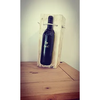 Stojan na víno Stojan na víno z masivu - víno co má styl