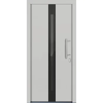 Vchodové dveře Vchodové dveře Lizbona dřevěné 100x200 cm P bílé