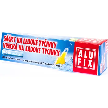 Tvořítko na led Alufix Sáčky na ledové tyčinky 10 ks