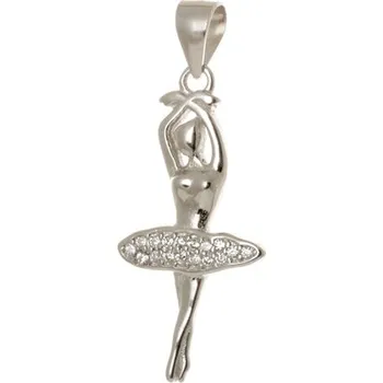 Přívěsek Stříbrný přívěšek baletka 67479F