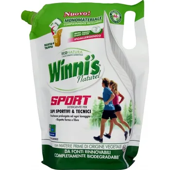Winni´s Sport prací gel pro sportovní a funkční textil 800 ml Prací gel Winni´s Sport prací gel pro sportovní a funkční textil 800 ml
