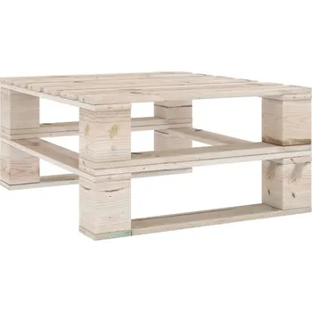 Zahradní stůl Zahradní stolek z palet borové dřevo 60 x 61,5 x 30,4 cm