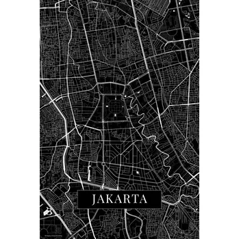 Plakát Plakát, Obraz - Jakarta black
