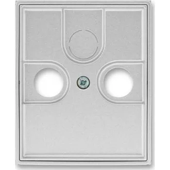 vypínač ABB Time, Time Arbo kryt zásuvky televizní titanová 5011E-A00300 08