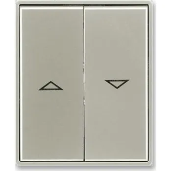 vypínač ABB Time, Time Arbo kryt spínače žaluziového starostříbrná 3558E-A00662 32