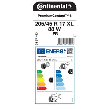 letní osobní pneumatiky Continental PremiumContact 6