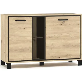 přebalovací pult a komoda Casarredo Komoda 2D BUCKET dub artisan/wenge