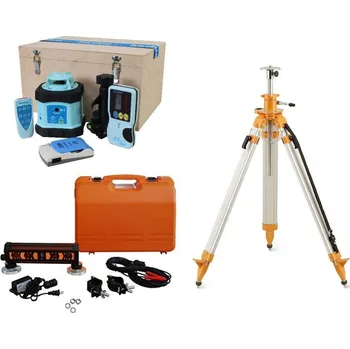 Měřící laser Rotační laser Hedü Q1 - sada s příjímačem pro zemní stroje a stativ