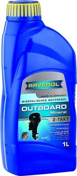 Motorový olej RAVENOL Outboardoel 2T Mineral 1 l