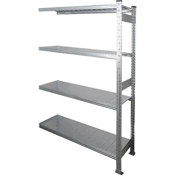 Dílenský regál Přístavný policový regál 2025x900x300 mm, 4 police + doprava zdarma