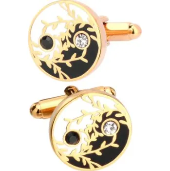 Manžetový knoflíček Amparo Miranda® Manžetové knoflíčky Jin Jang Gold