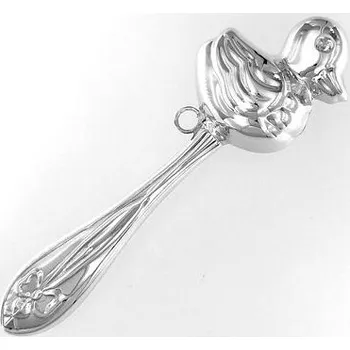 Stříbrné chrastítko kačenka