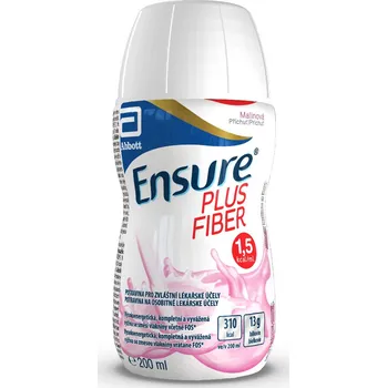Doplněk stravy Abbott Ensure Plus Fiber malina 200 ml