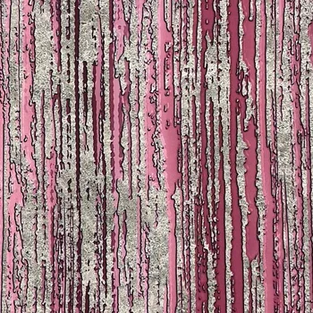 Dimout růžovo-šedý vzor, š.150