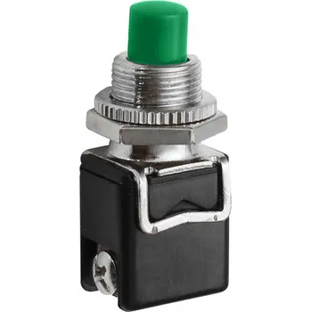 vypínač Onpira Tlačítkový spínač 12A Barva: Zelená