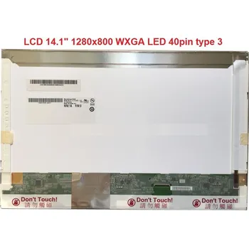 Náhradní displej pro notebook LTN141AT06-003 LCD 14.1" 1280x800 WXGA LED 40pin type 3 display displej matný povrch
