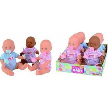 Panenka pije,čůrá,30cm,příslušenství,6DP varianta tmavá - růžový obleček