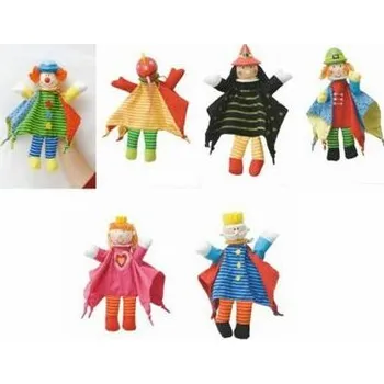 Dřevěná hračka WOODY - Maňásek Pohádka, 6 druhů varianta drak