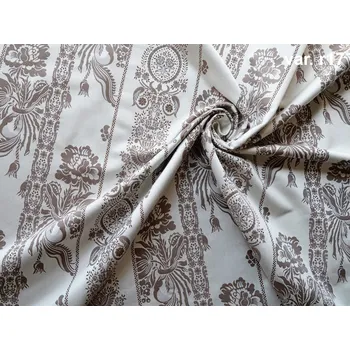 HEDVA ČESKÝ BROKÁT Luxusní brokát 160 50749 ROKOKO ecru | R17