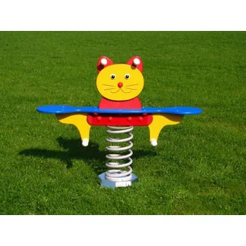 Dětská houpačka Dvou-Houpačka pružinová Kočka