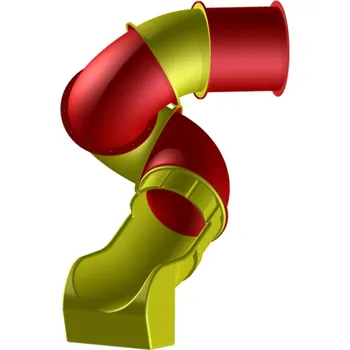 Doplněk pro dětské hřiště Tobogán spirála - pro výšku uchycení 2 m