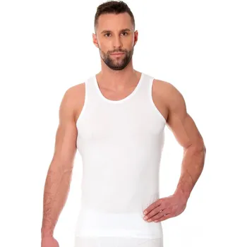 Pánské oblečení Brubeck tílko pánské TA00540A - bílá, M