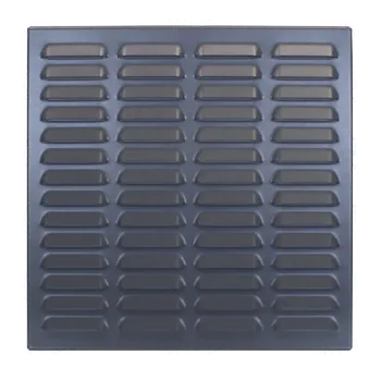 Větrací mřížka M&D 5050SZ 500 x 500 mm antracit RAL 7016