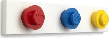 Věšák LEGO Nástěnný věšák červený/modrý/žlutý