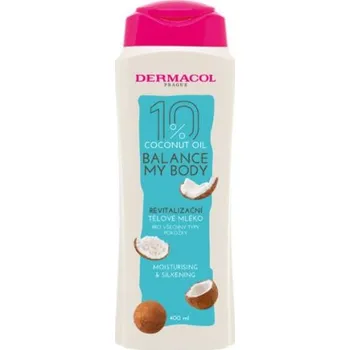 Tělové mléko Dermacol Balance My Body Coconut Oil tělové mléko 400 ml