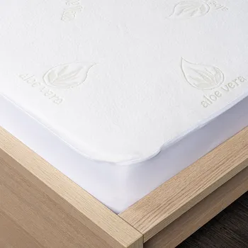 Chránič matrace 4Home Aloe Vera Chránič matrace s lemem, 90 x 200 cm, bílá