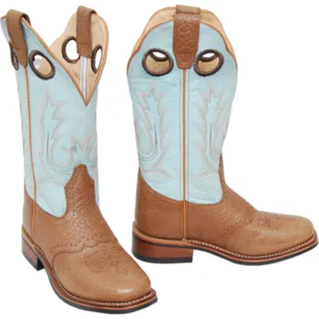 Jezdecká obuv Pool´s Pools westernové boty světle modré Velikost: 42