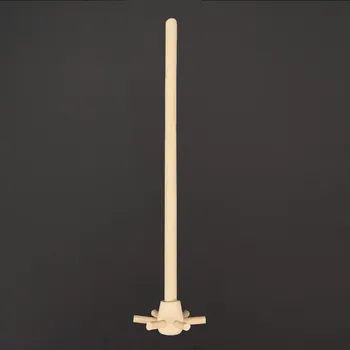 Obracečka AMADEA Dřevěná metlička, masivní dřevo, délka 21 cm