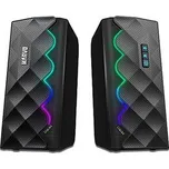 MARVO SG-269 reproduktory 2.0, 6W, černé, regulace hlasitosti, herní, 160Hz-20kHz, RGB po (SG-269)