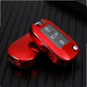 Autoklíč Obal na klíče Citroen C3/C4/C5/C6 Red