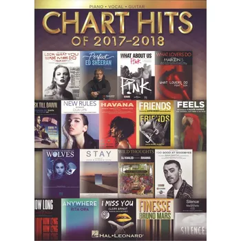 CHART HITS of 2017-2018 // klavír / zpěv / kytara