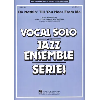 Do Nothin' Till You Hear From Me - Vocal Solo with Jazz Ensemble - partitura + party