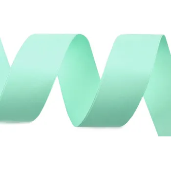 Stuha Stuha atlasová oboulící - mátová matná - 26 mm/ 3m