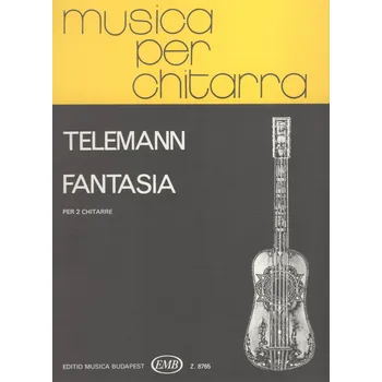 Musica per chitarra: TELEMANN - Fantasia / skladba pro dvě kytary