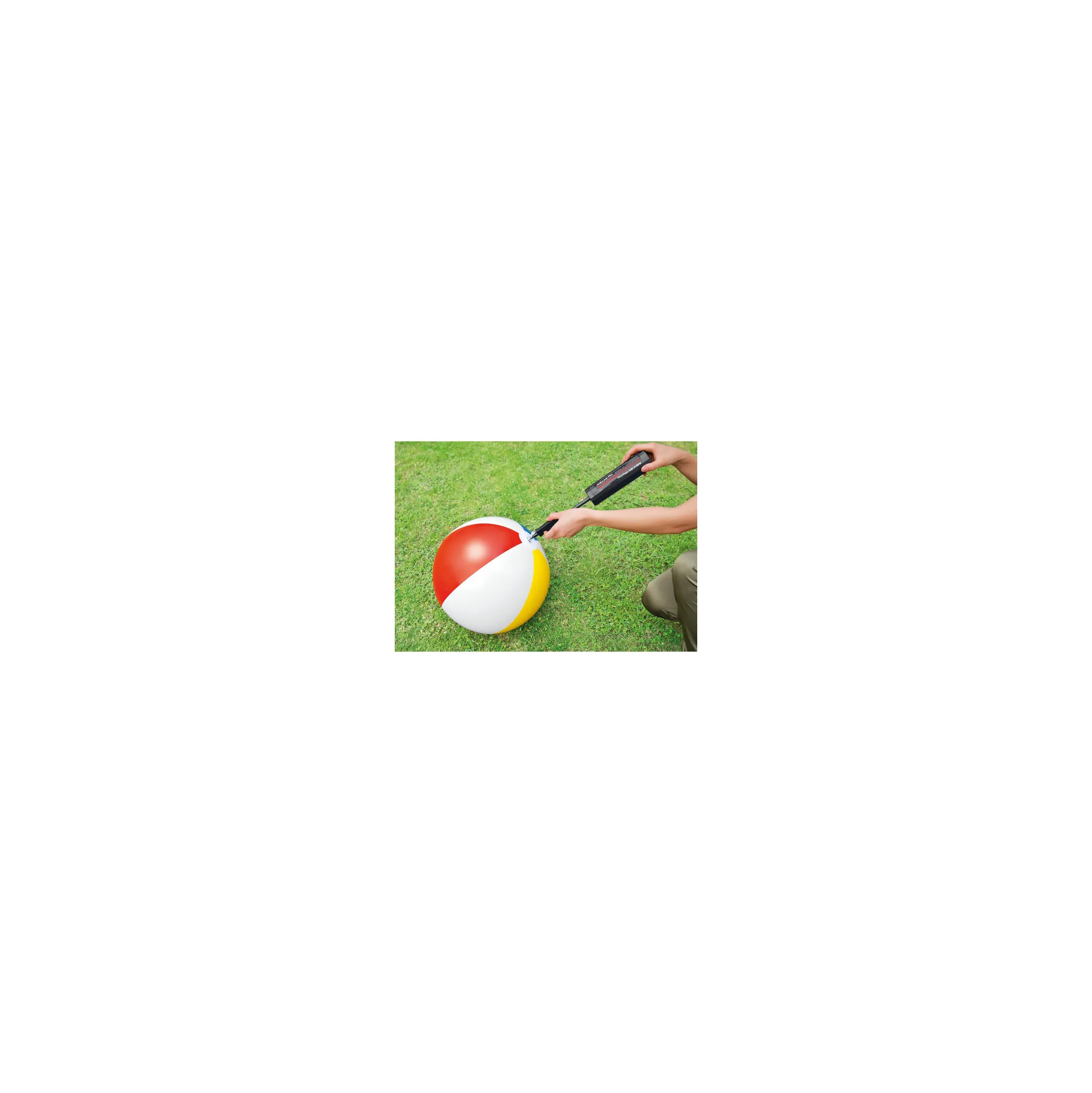 Fotografie 4 - Pumpa na matrace a bazény Intex Double Quick Mini Hand Pump 169613 pumpa
